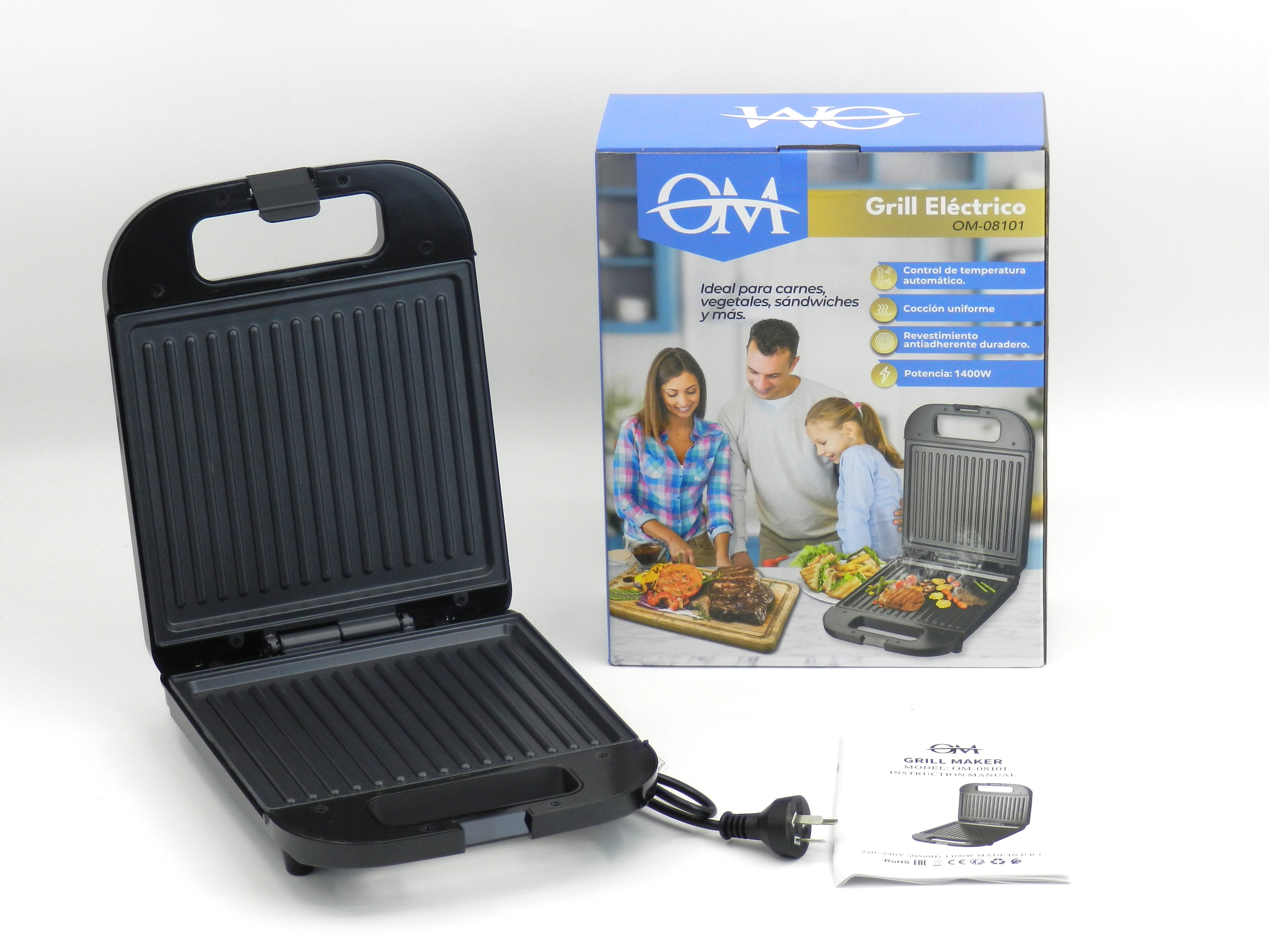 GRILL ELECTRICO OM-08101 — miniatura 2