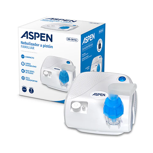 NEBULIZADOR A PISTON ASPEN BR-CN 116 — miniatura 2