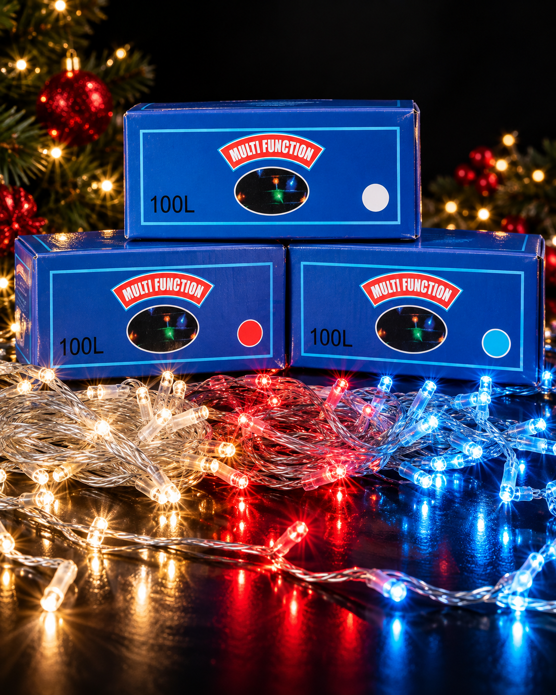 LUZ DE NAVIDAD 100LED NAV003/004/005/006 — miniatura 2