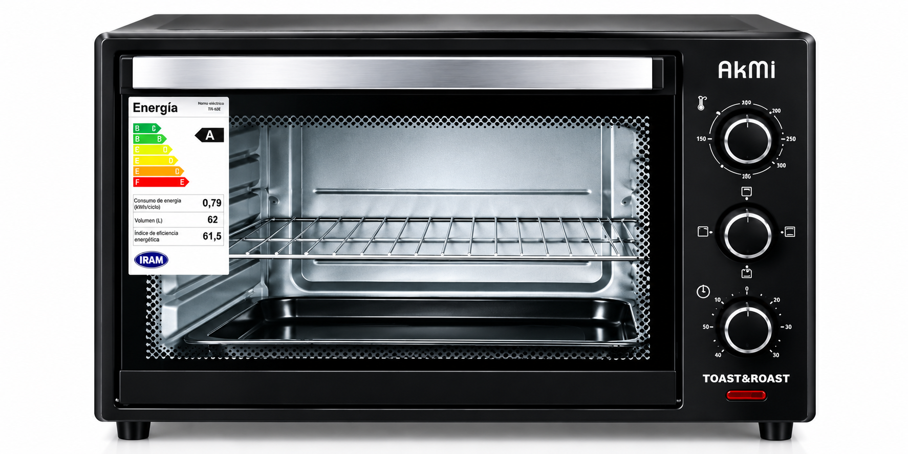 HORNO 60LTS AKMI/BUDDY B-60CA — miniatura 2