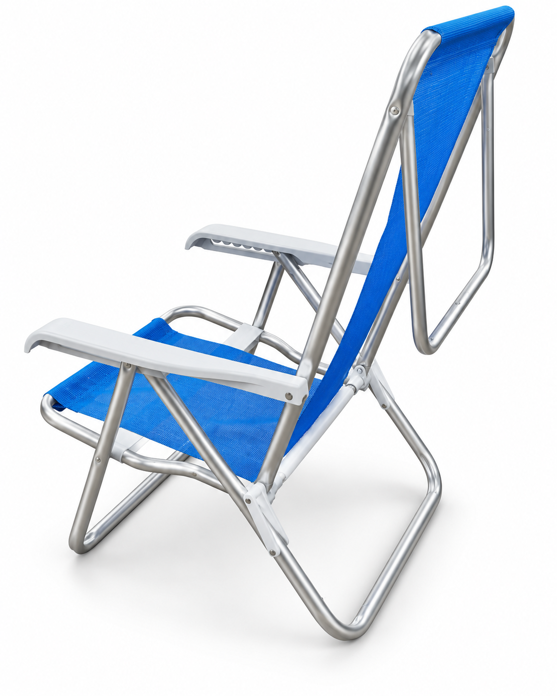 SILLA ALUMINIO SANNET 8PS AZUL X6 — miniatura 2