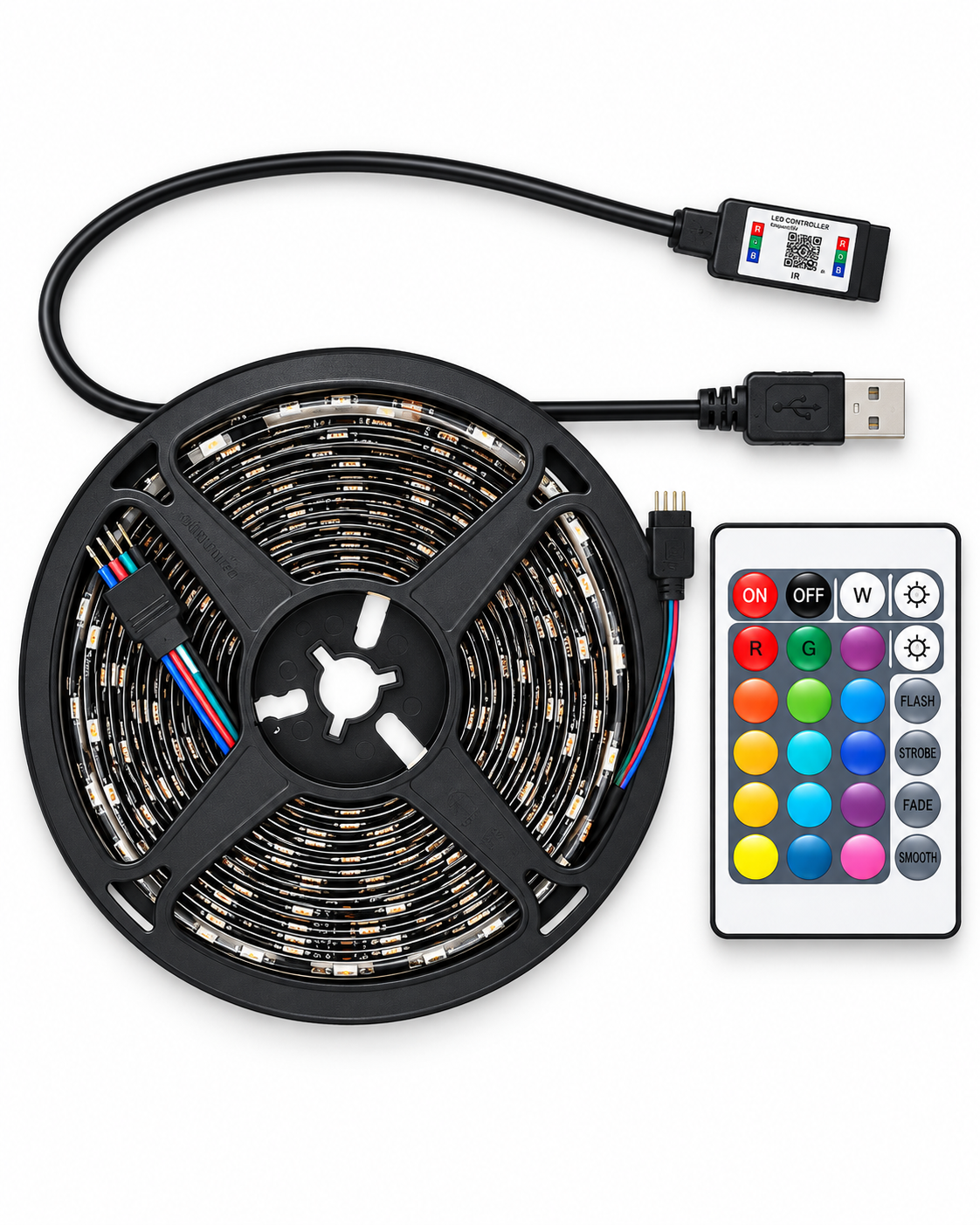 TIRA LED 5MTS MOOD LIGHTS 5050SMD — miniatura 3