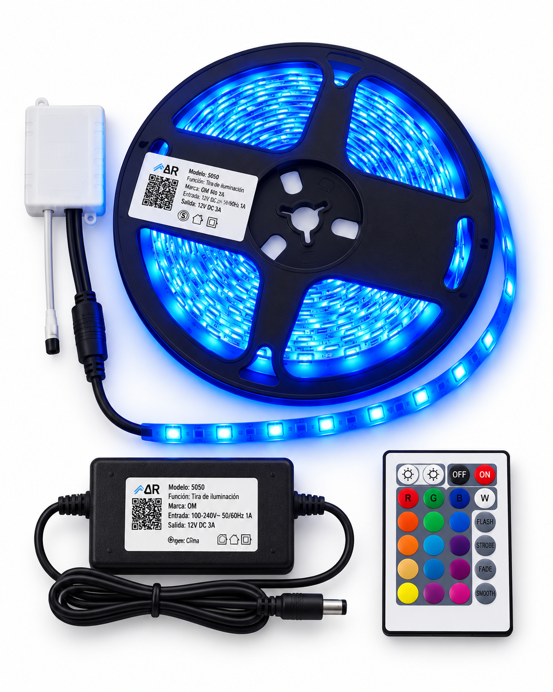 TIRA LED RGB 5MTS TL-5050 — miniatura 3